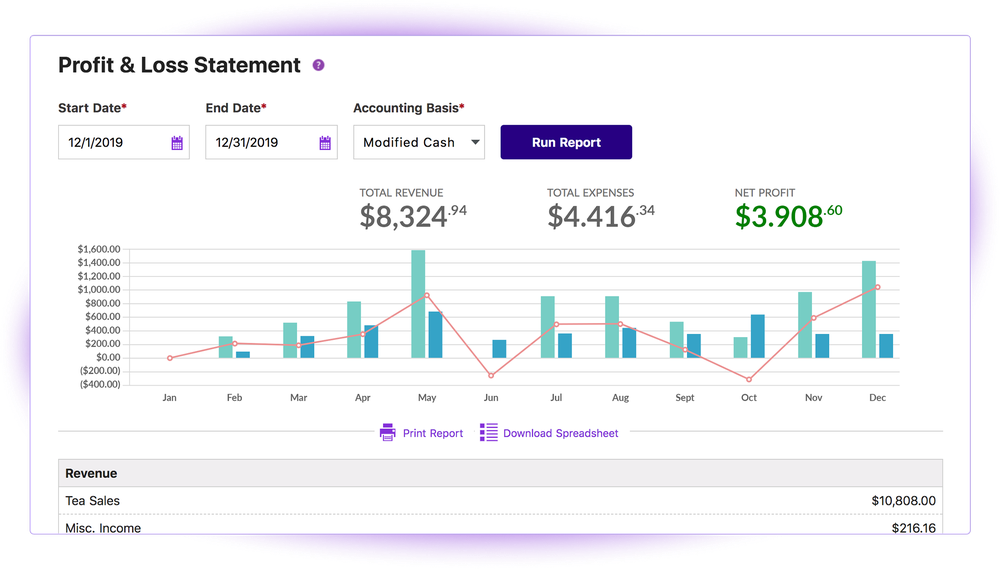 Patriot Accounting Screenshot 1