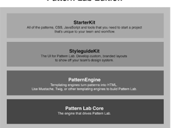 Pattern Lab Node Screenshot 1