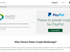 Paxos Crypto Brokerage Screenshot 1