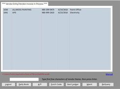 payables-disbursements Screenshot 1