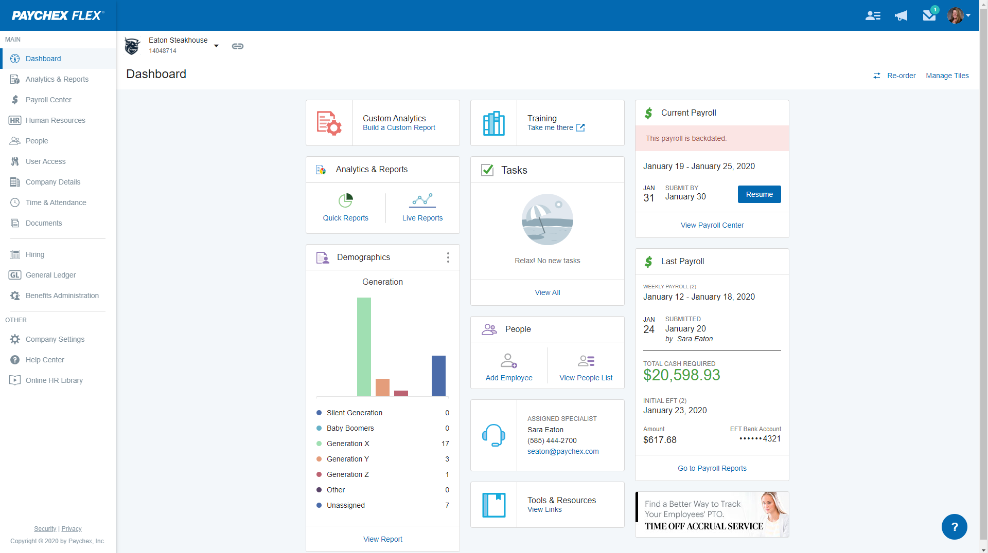 Paychex Flex Vs Zenefits Comparison Zenefits really stands out in ba, where it earns our editors' choice in the category. sourceforge