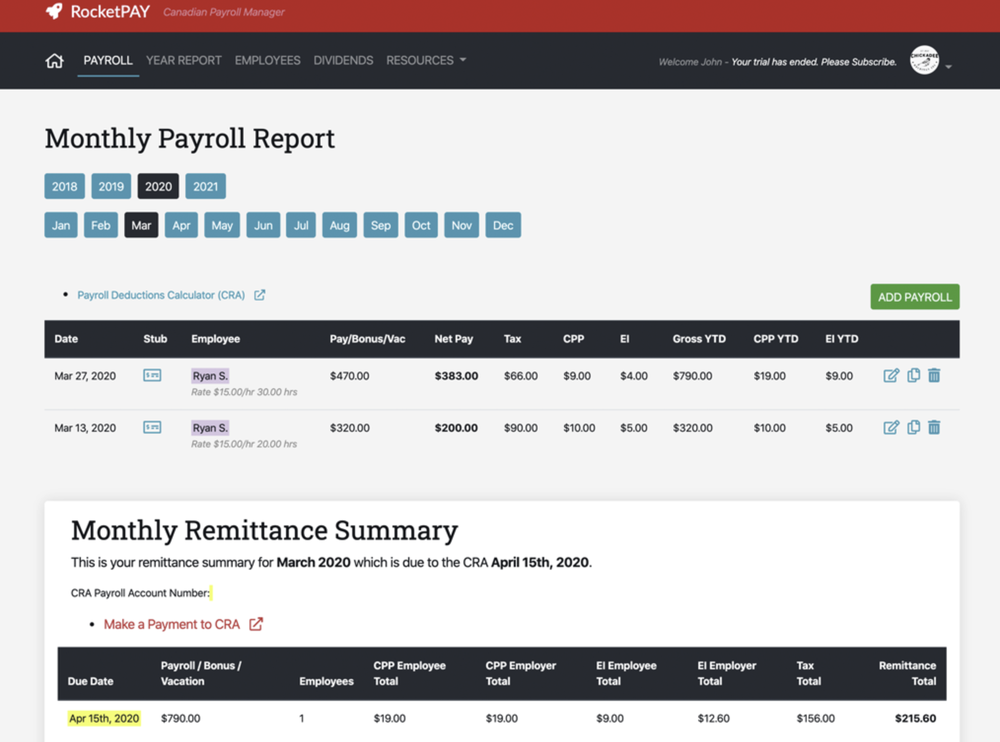 PayCub Screenshot 1