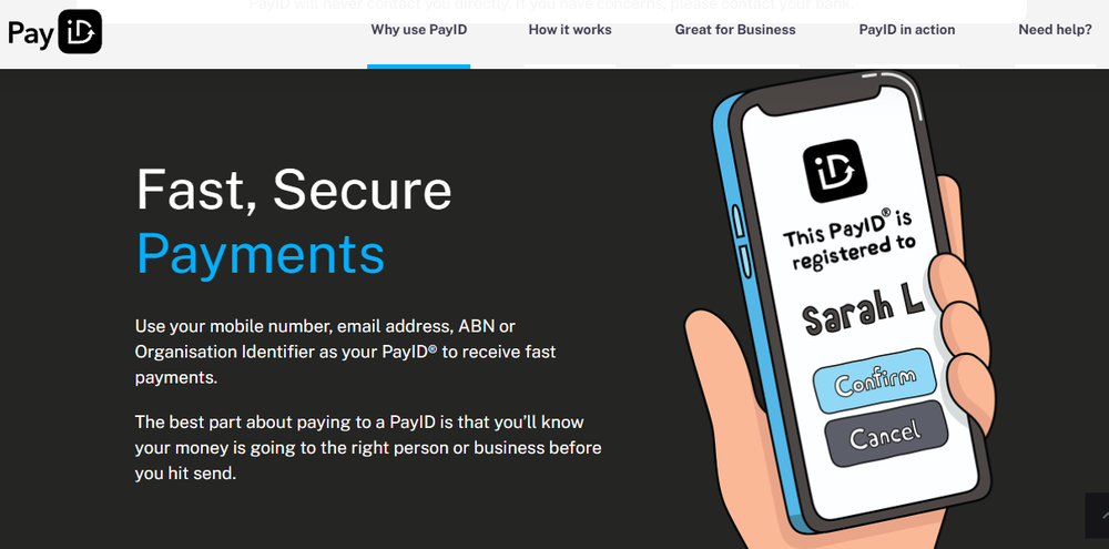 PayID Screenshot 1