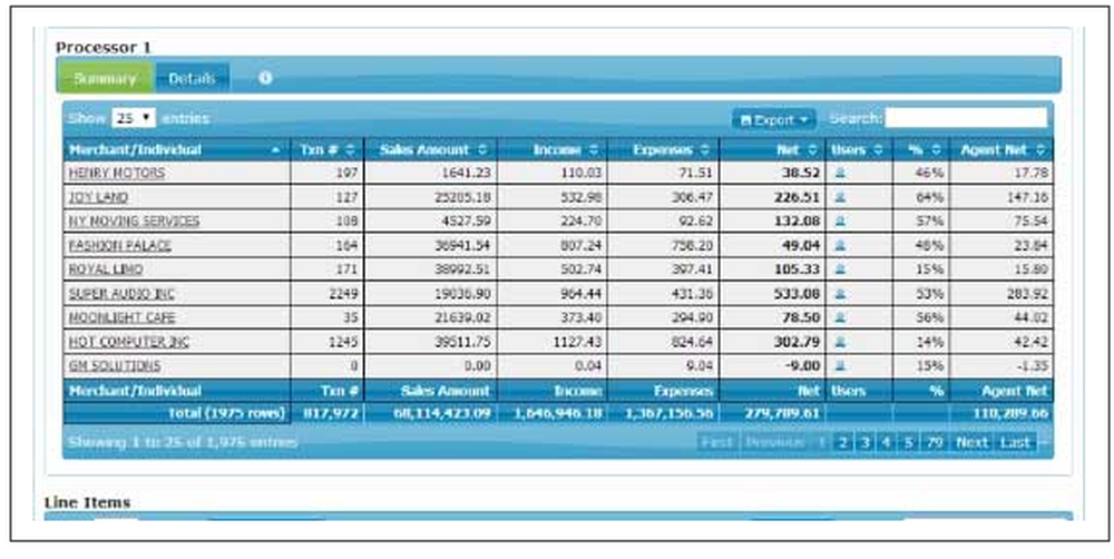 Payitiv CRM Screenshot 1