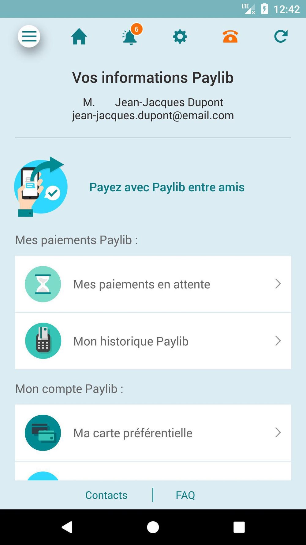 Paylib Screenshot 1