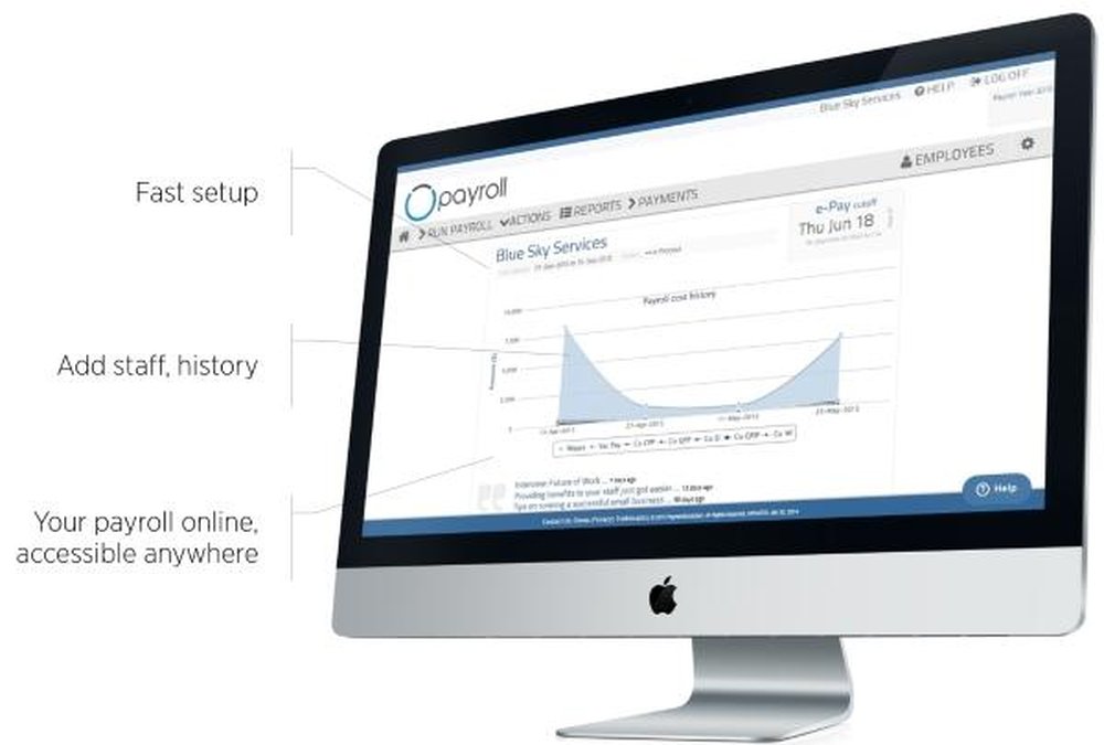 PaymentEvolution Payroll Screenshot 1