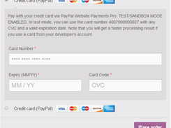 PayPal Pro for WooCommerce Screenshot 3