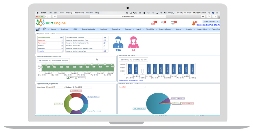 Payroll Insights Screenshot 1