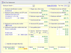 PAYROLL W-2 EMPL 