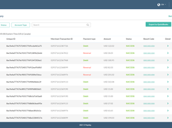 the paysley payment history tab