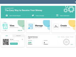 the paysley portal dashboard homepage