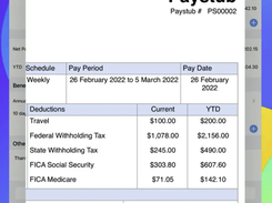Paystub Generator Screenshot 1