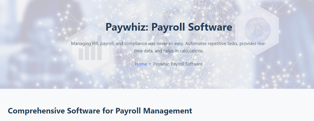 Paywhiz Screenshot 1