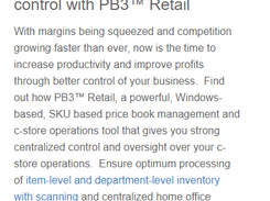 PB3 Retail Screenshot 2