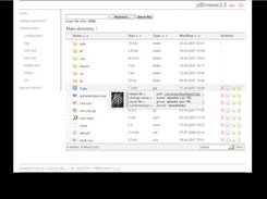 pbrowse3.3 screenshot