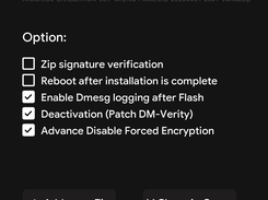 Menu install