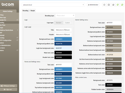 Branding allows you to customize PBXware GUI with your company logos and/or colors.