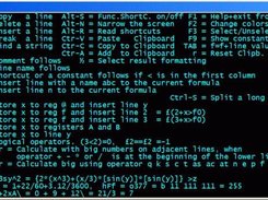 Help screen