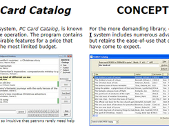 PC Card Catalog Screenshot 1