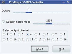 pcmidi-controller Application