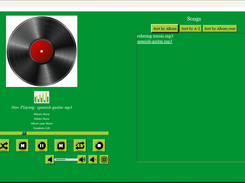 PC Musique Player Screenshot 2