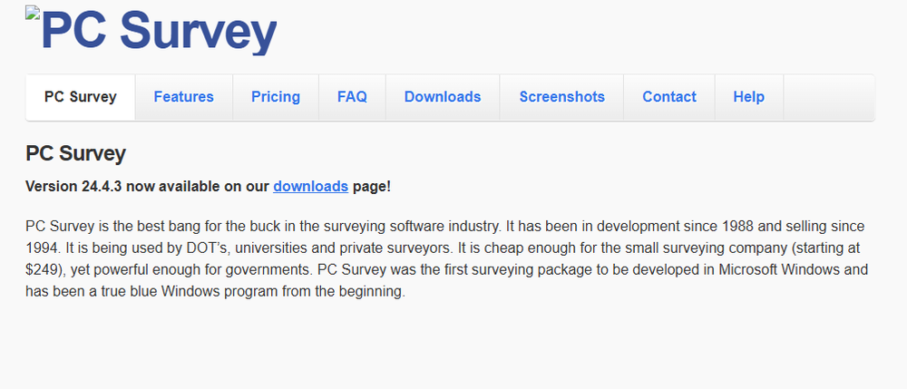 PC Survey Screenshot 1