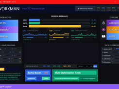 PC Workman - 1.5.7 Main Dashboard