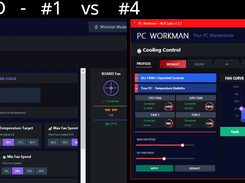 FAN Dashboard - From build #1 to final #4 UX.