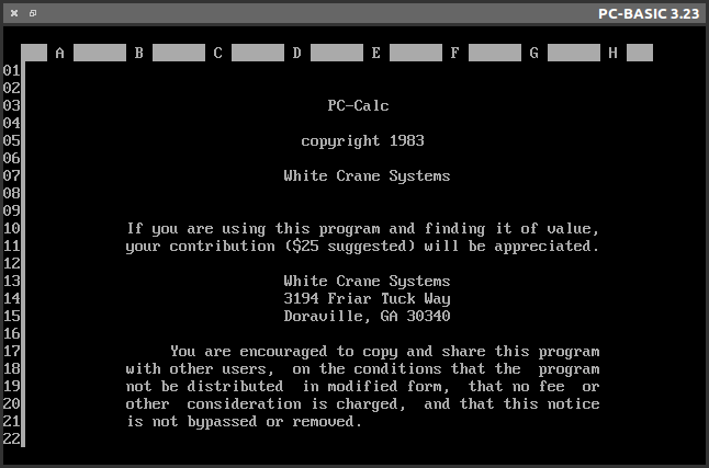 Pc Basic A Gw Basic Emulator Download Sourceforge Net Pc Basic A Gw Basic Emulator Download Sourceforge Net