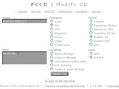 Modify existing CDs...