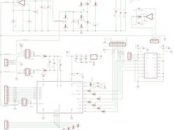 analog to digital converter boarrd schematic in eagle cad