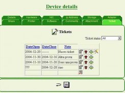 Device's tickets