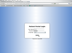 openEMR patient login