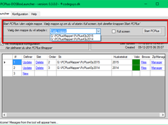 Launcher tab including overview of workspaces