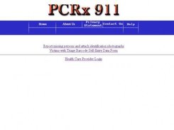 home page for Pcrx911