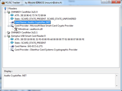 PcscTracker under Windows 7