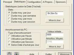 Statistics page
