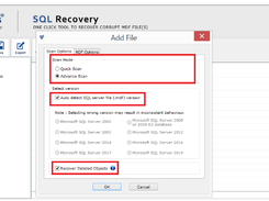 PCVITA SQL Database Recovery Screenshot 2