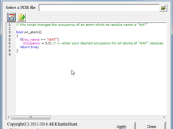 Example Script: Conditional changing of occupancy