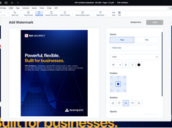 Protect, brand, and personalize your PDFs with customizable watermarks.