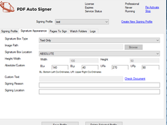 Signature Appearance