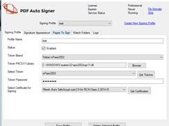 Signing Profile