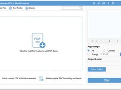 PDF to Word Converter Screenshot 1