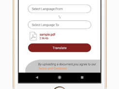 PDF Document Translator Screenshot 1