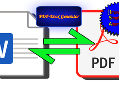PDF-Docx Generator [I.S.A]  Icon