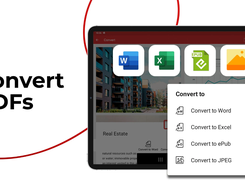 Convert PDFs to Office formats & more