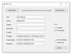 Info Dialog