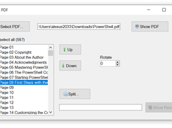 Split Dialog