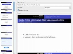 Example of the GUI