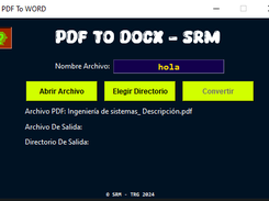 PDF Seleccionado (Botón directorio se activa)